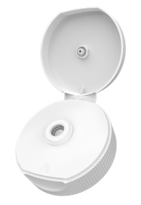 2-1/8″ Ecolite Flip Top | 33-400 Lightweight Plastic Cap | Aptar