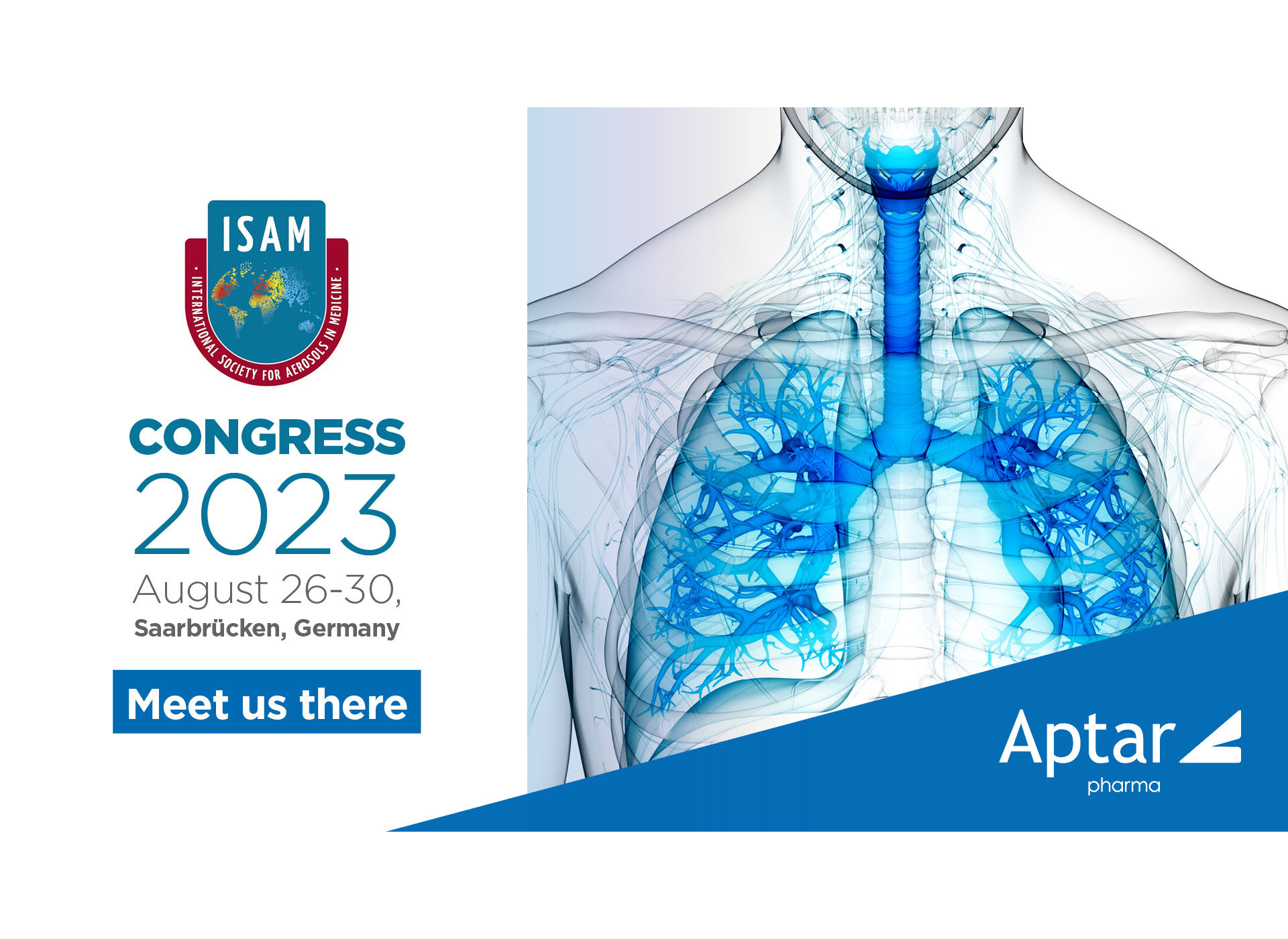 Aptar Pharma to Sponsor and Participate in ISAM Congress, Saarbruken 2023