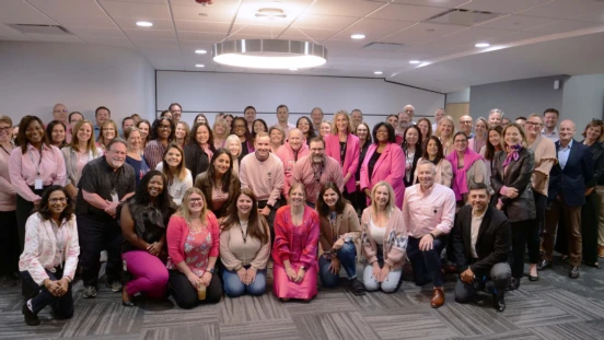 Aptar Employees Wear Pink for Breast Cancer Awareness
