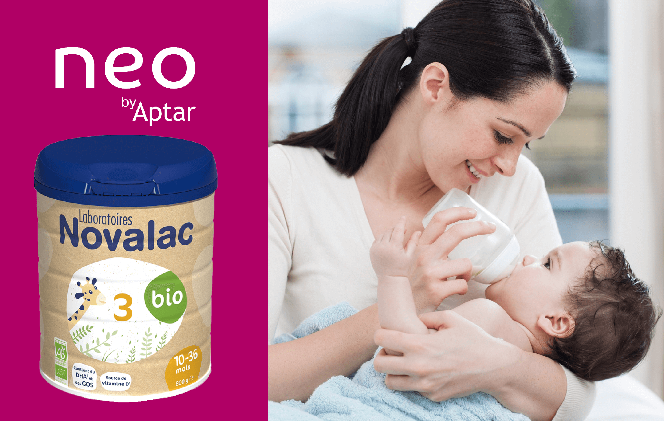 Aptar Provides Neo™ Closure for United Pharmaceuticals’ Novalac Infant Milk Packaging