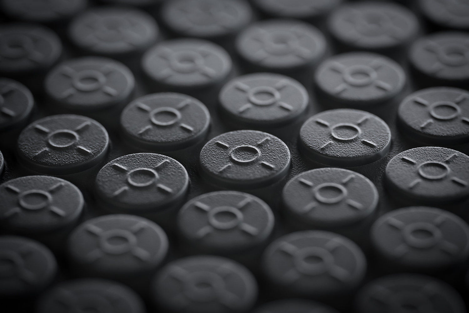 Rubber Vial stoppers manufacturing