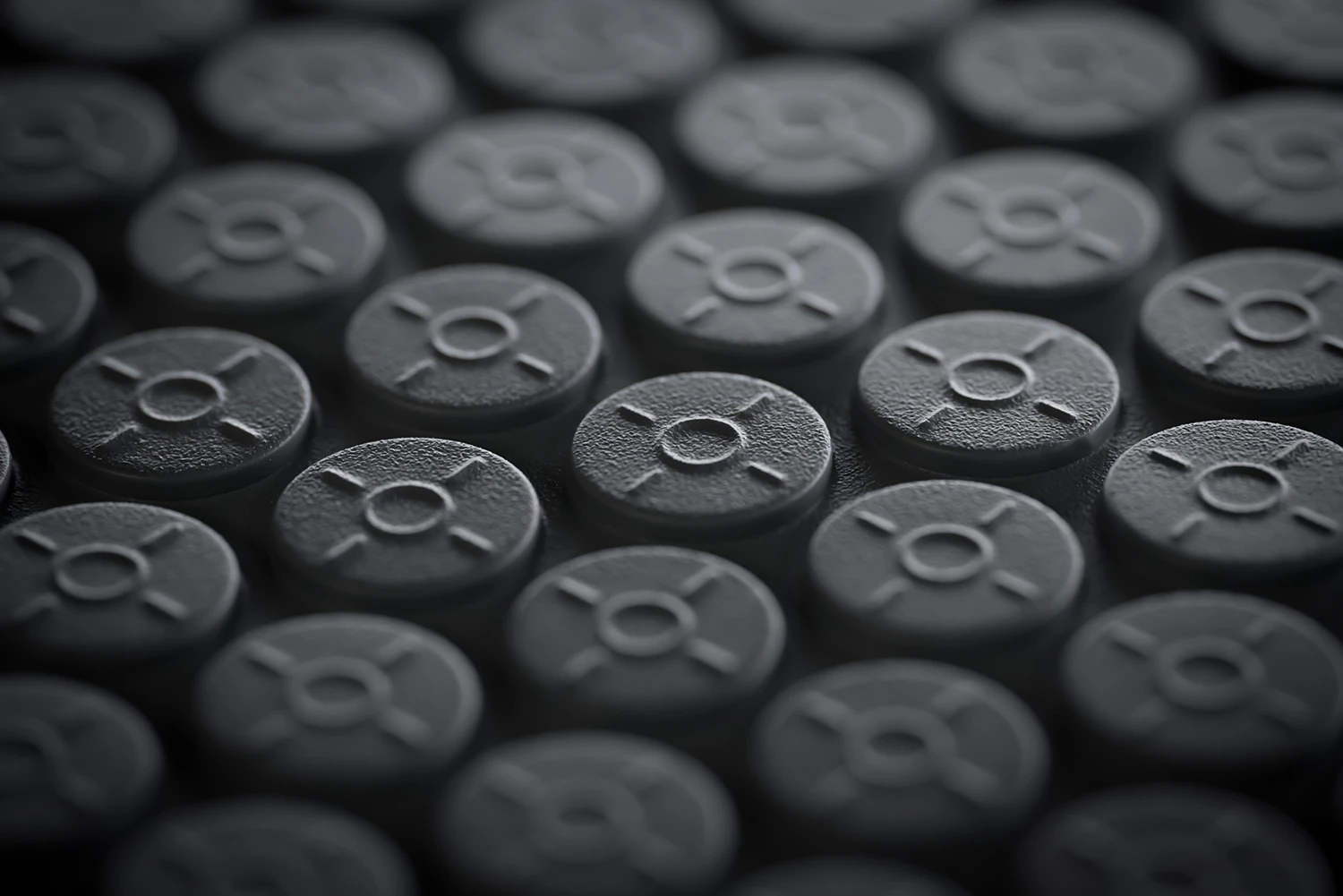 Rubber Vial stoppers manufacturing