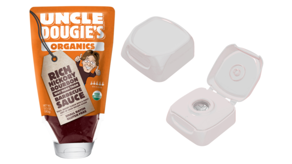 Uncle Dougie's BBQ sauce with Aptar's Sierra closure