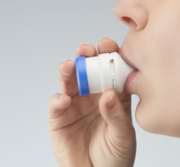 Orbital High Payload Dry Powder Inhaler In Use