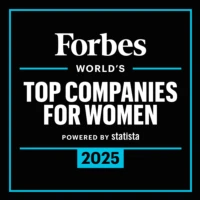 Award Logo for Forbe's 'World’s Top Companies for Women 2025’