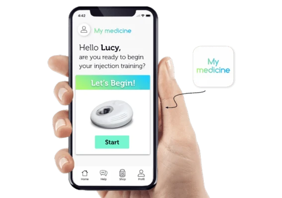 smarthphone connected platform for patient adherence in health treatments