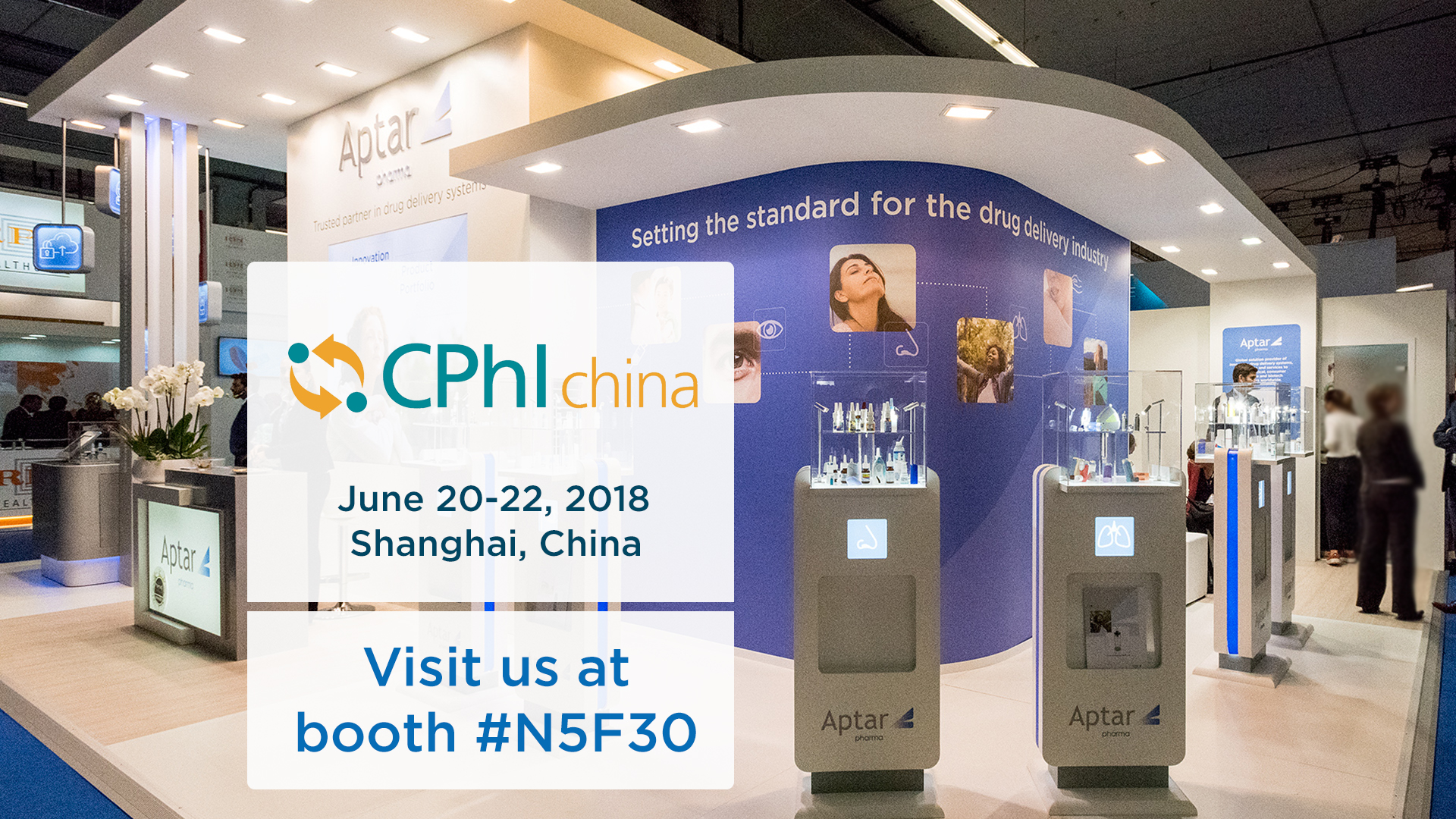 Novel inhaled drug delivery solutions from Aptar Pharma at CPhI China