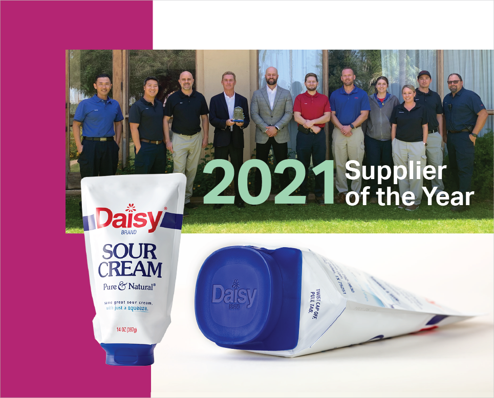 Aptar Closures Named Supplier of the Year for Daisy Brand Sour Cream