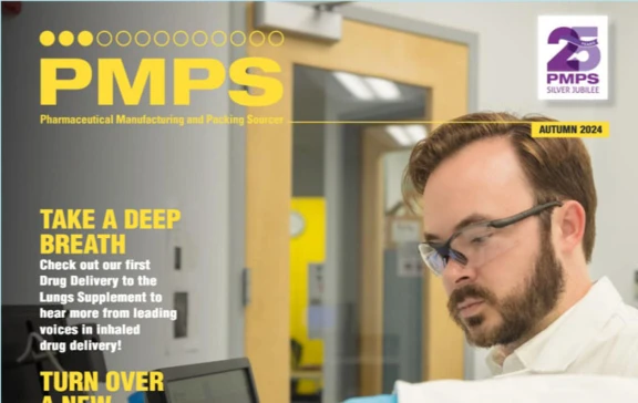 Magazine Cover of PMPS Magazine - Autumn 2024 Issue featuring an article on Optimising preclinical studies for intranasal and pulmonary programmes