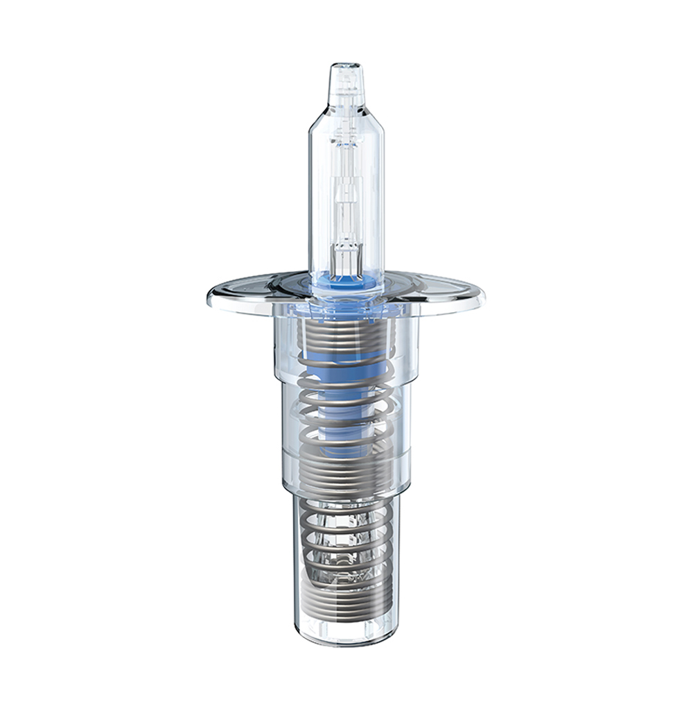 Aptar Pharma Bidose liquid nasal spray device