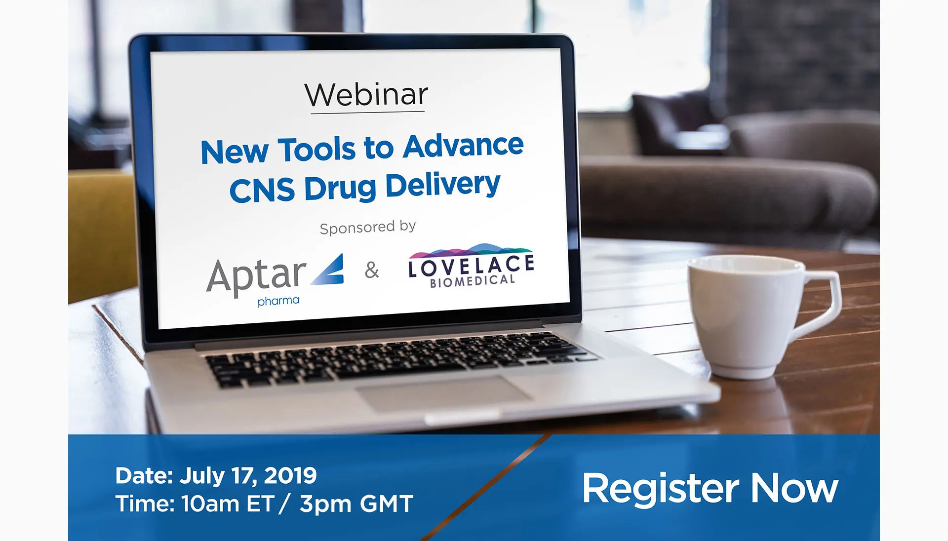 Aptar Pharma and Lovelace Biomedical talk tools for CNS Drug Delivery