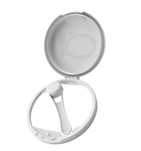 2-1/8″ Ecolite Flip Top | 33-400 Lightweight Plastic Cap | Aptar