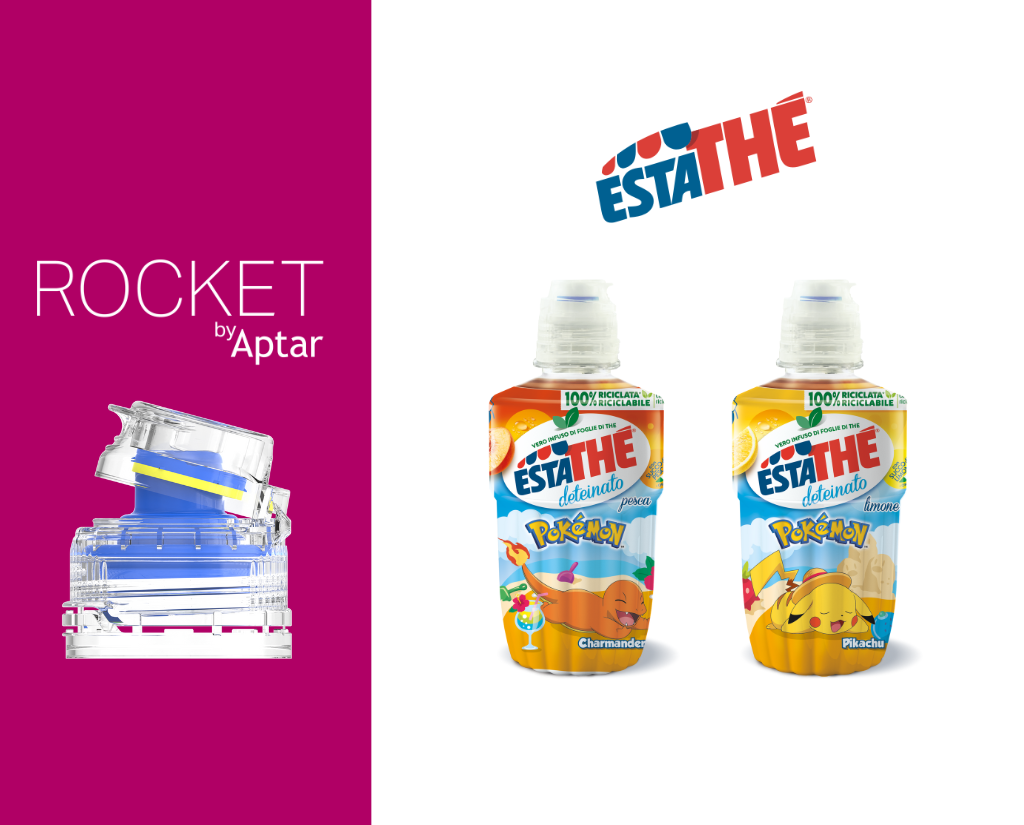 Ferrero's "Estathé" Brand Launches New Convenient Packaging with Aptar’s Rocket Sport Cap