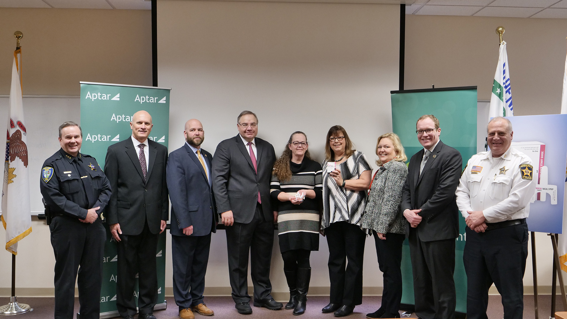 Aptar and Adapt Pharma Donate NARCAN® to treat opioid crisis in IL