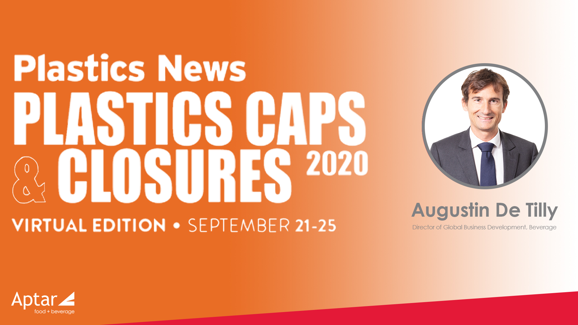 Join Aptar at the Plastic Caps &amp; Closures Conference and Learn About Sustainable Packaging Innovation for the Beverage Market