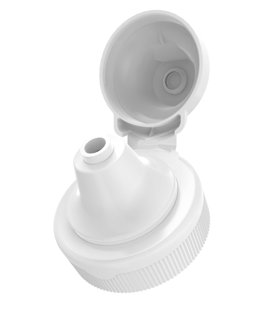 トップス apo Directional Flip Top | 33-400 Dispensing Cap for Food | Aptar Closures