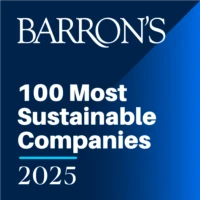Barron's 100 Most Sustainable Companies 2025 Award Logo
