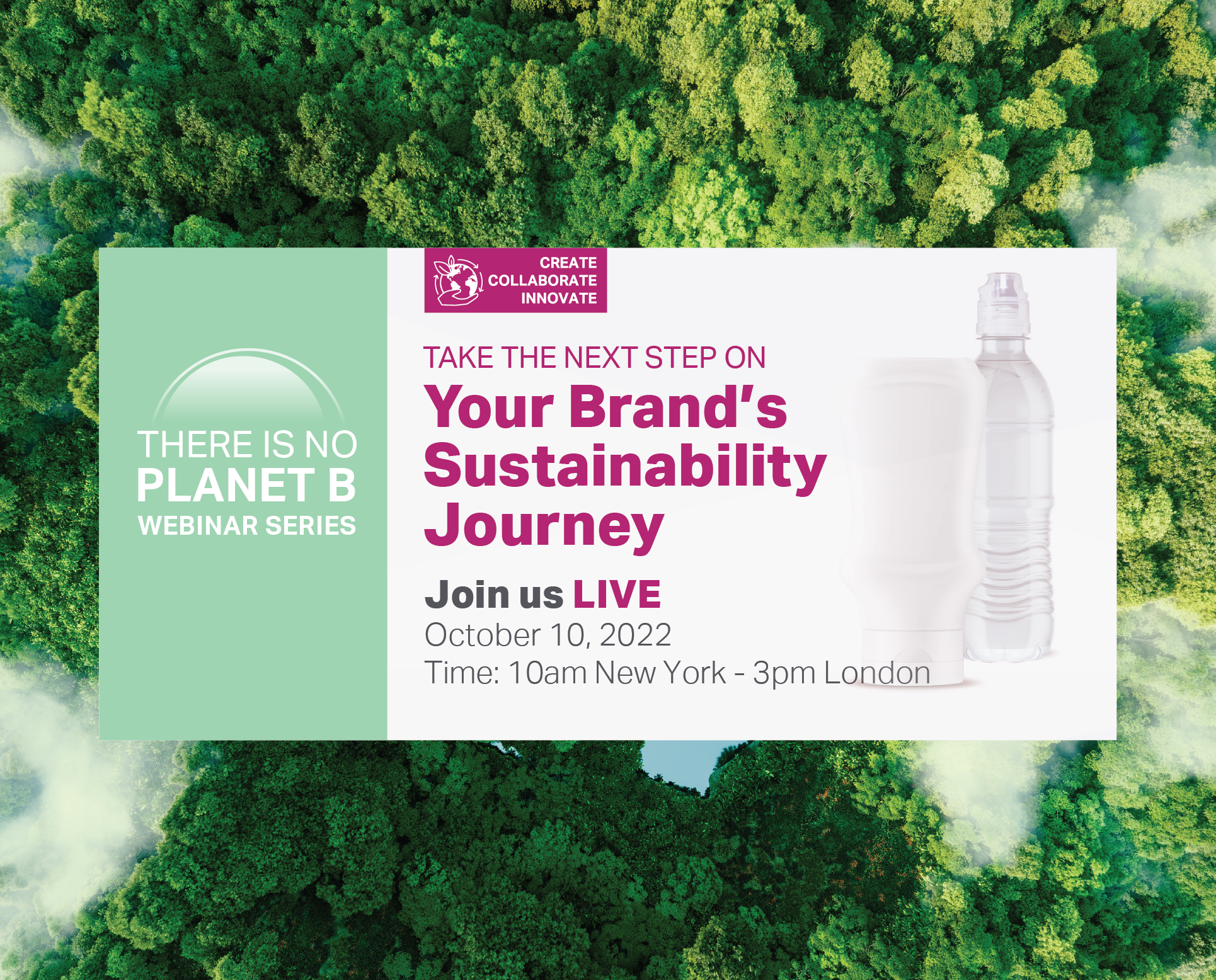 Join Aptar Closures on the Third Webinar of the Series "There is No Planet B", on October 10