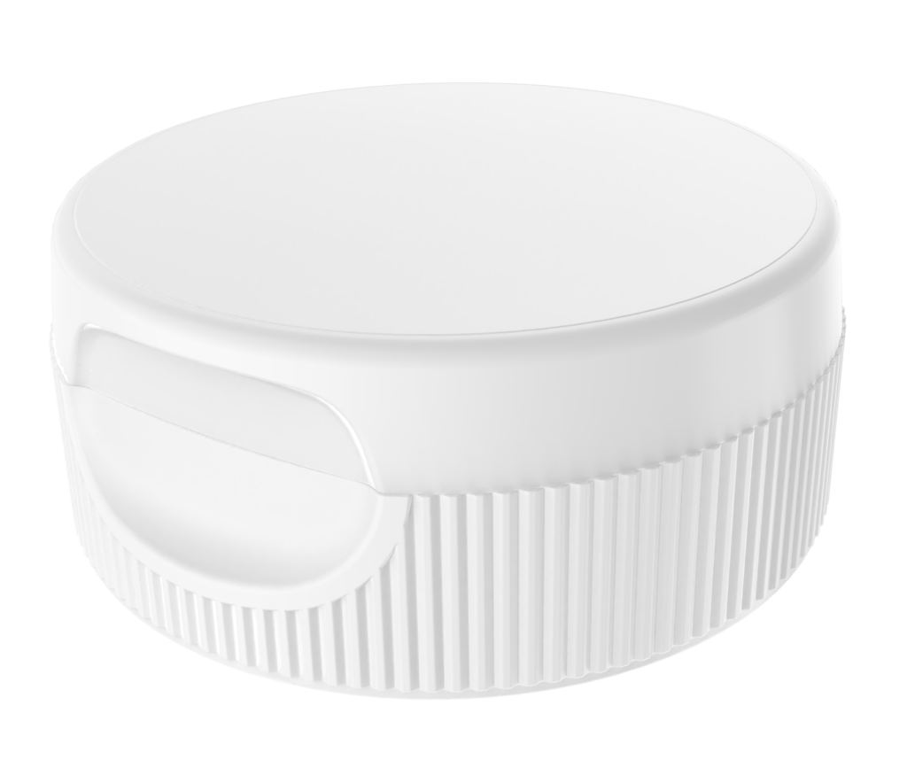 2-1/8″ Ecolite Flip Top | 33-400 Lightweight Plastic Cap | Aptar