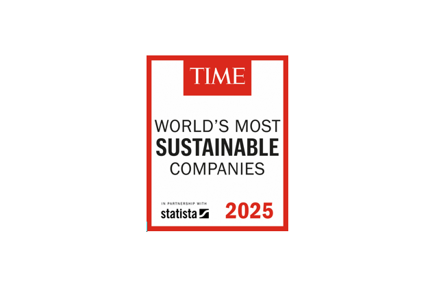 Logo for TIME's World's Most Sustainable Companies 2025