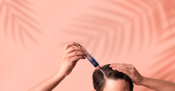 Visuel application serumony haircare