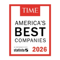 Award logo - Time Magazine Best Companies 2026