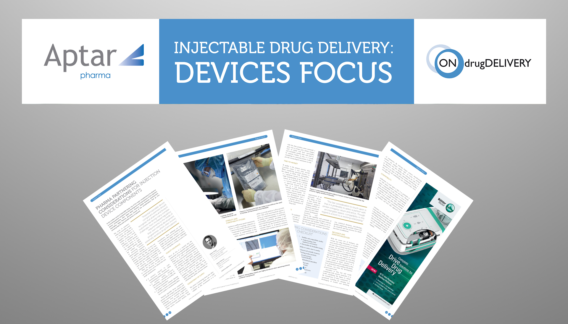 Aptar Pharma discusses partnering options for injectable devices