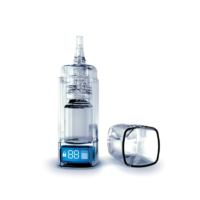 e-lockout inhaler with digital counter that records the amount and time of each use