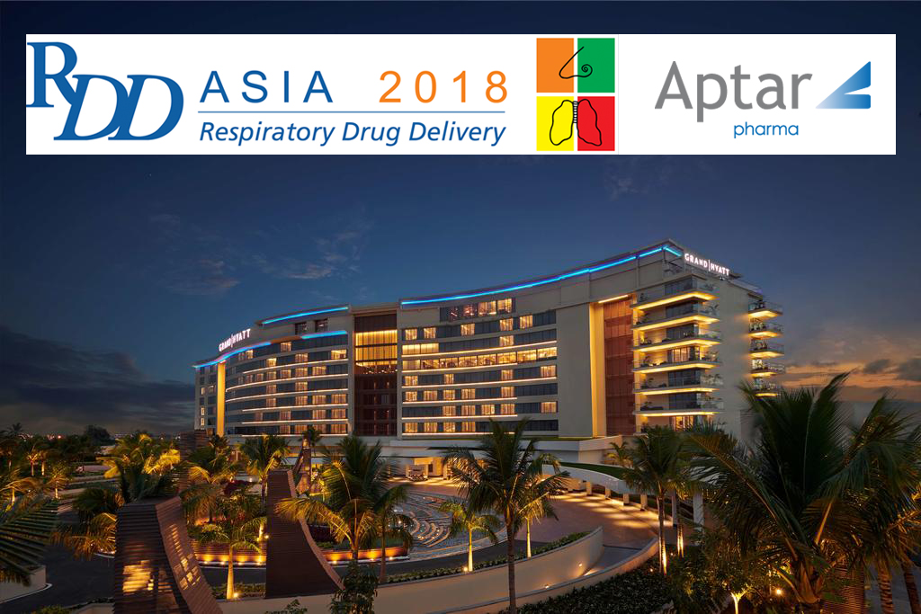 Aptar Pharma organizer and sponsor at Respiratory Drug Delivery Asia