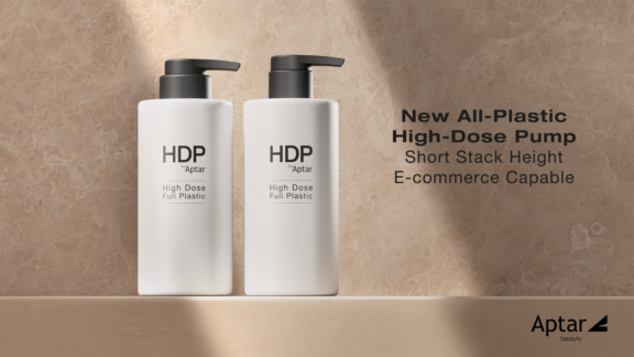 Aptar Beauty's New HDP, A New High-Dose All Plastic Pump