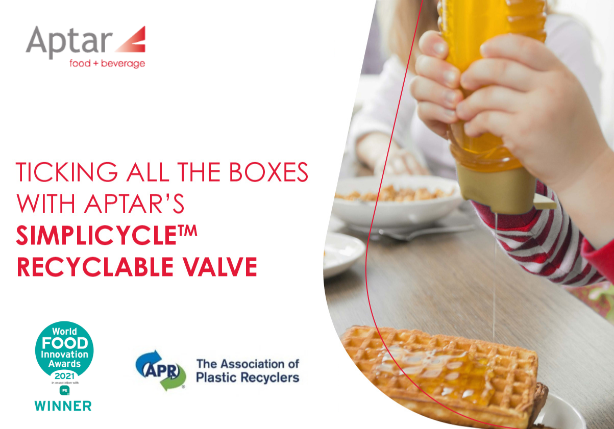 Ticking All the Boxes with Aptar’s SimpliCycle™ Recyclable Valve