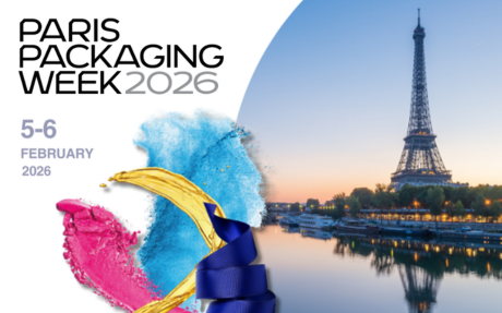 A view of the Eiffel Tower at dusk in Paris with the text PARIS PACKAGING WEEK 2026 5-6 FEBRUARY 2026