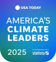 Award Logo - America's Climate Leaders 2025 by USA Today