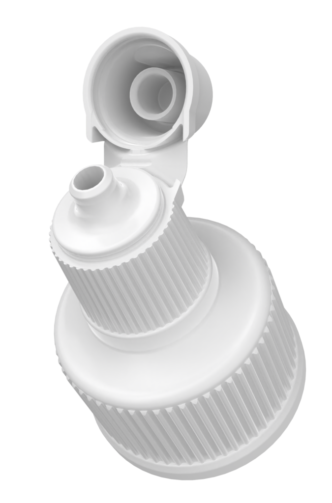 Tower Flip Top | 28-410 & PCO 1810 Sauces & Condiments Cap | Aptar