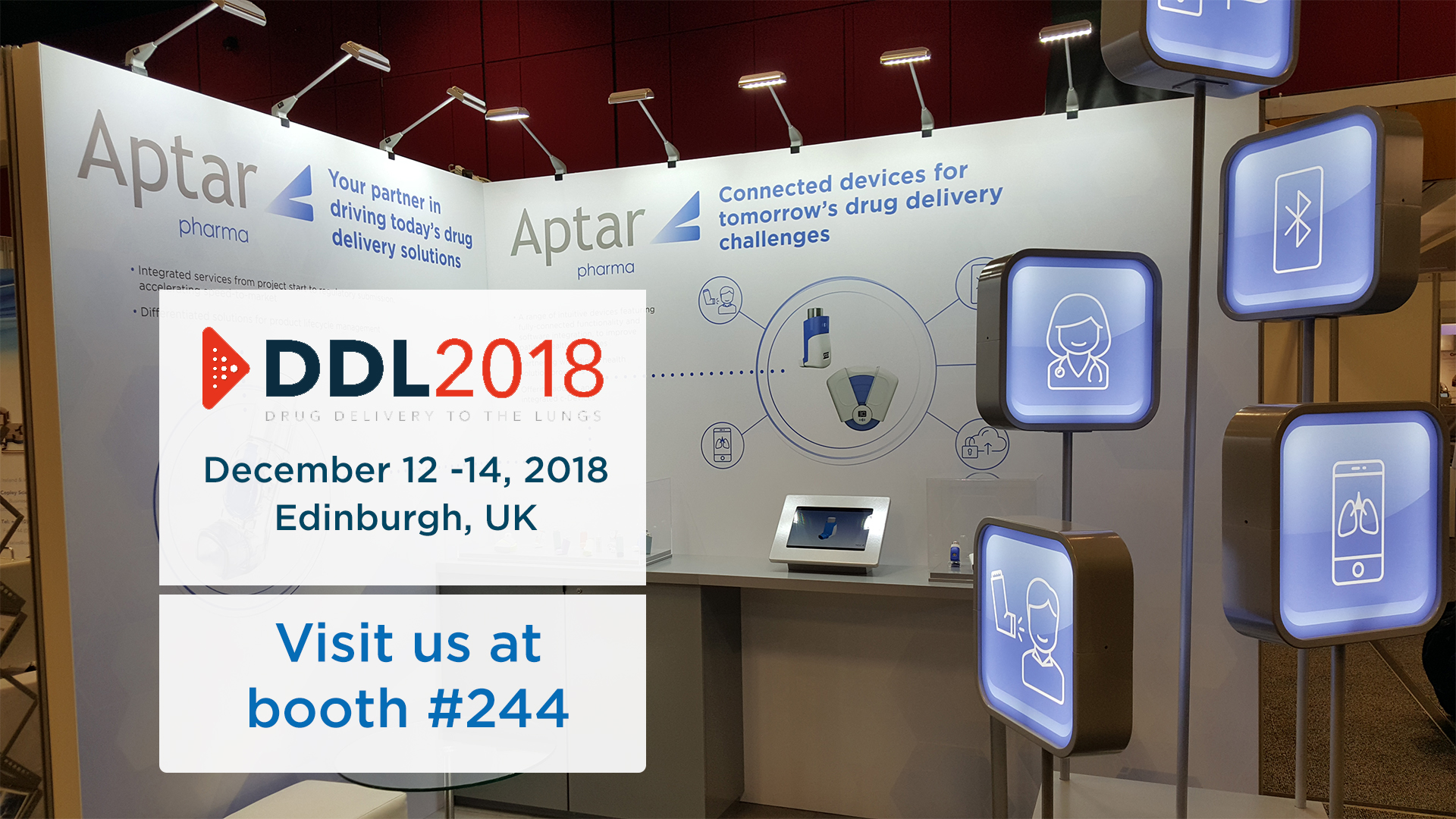 Aptar Pharma showcases active packaging technologies at DDL 2018