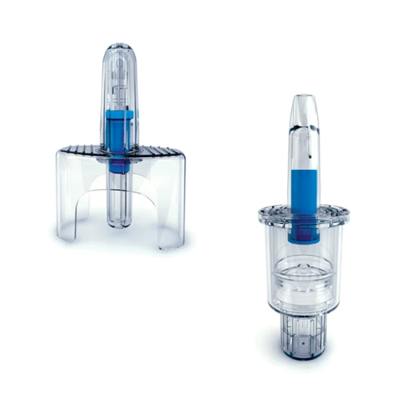 Transparent renderings of Aptar Pharma Unidose nasal drug delivery system portfolio
