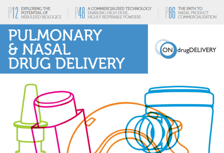 On Drug Delivery publication cover photo for the article, "Exploring Nasal Casts in Nasal Drug Development"