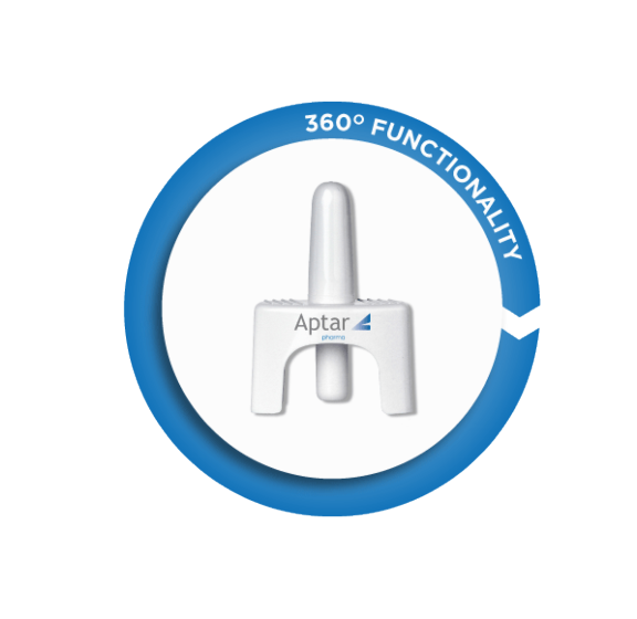 Unidose Liquid Nasal Spray 360 degree functionality