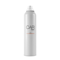 A white aerosol spray can with an aerosol actuator and extended nozzle. The can is labeled CAR Aptar with the number 20 in orange beneath the text. The background is plain white.