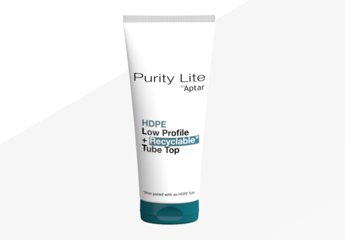 Purity Lite, a polyethylene closure and tube combination that a creates a fully recyclable*, mono-material solution.