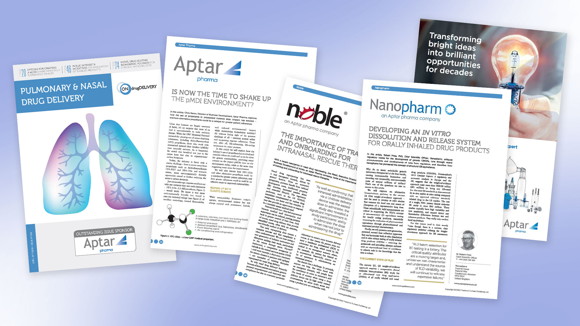 Aptar Pharma showcases expertise in OINDPs and patient onboarding