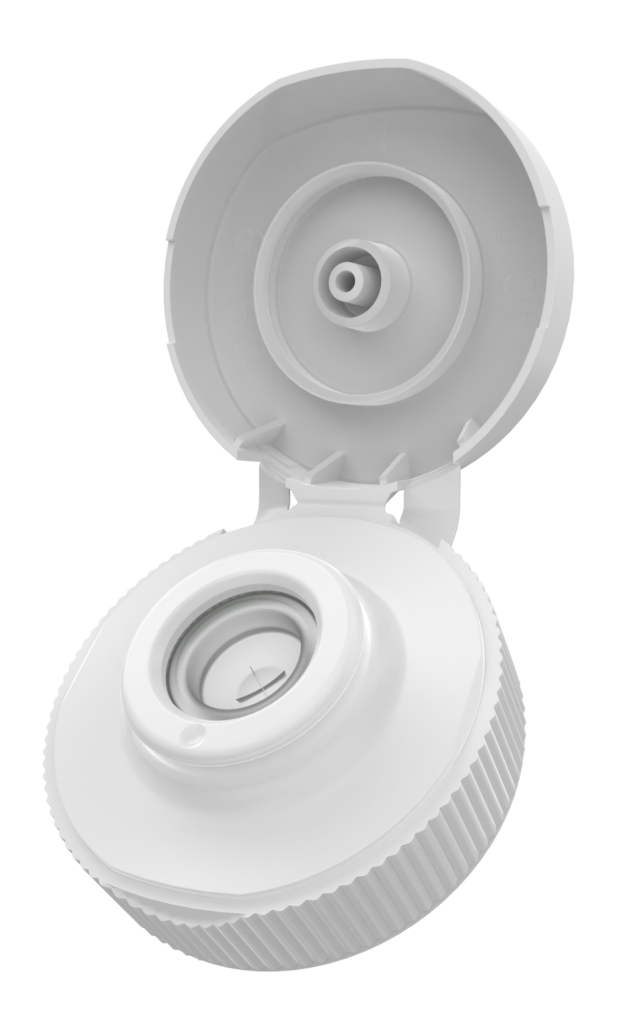 Ecolite Flip Top Pour Spout | Flip-Top Dispensing Cap | Aptar Closures