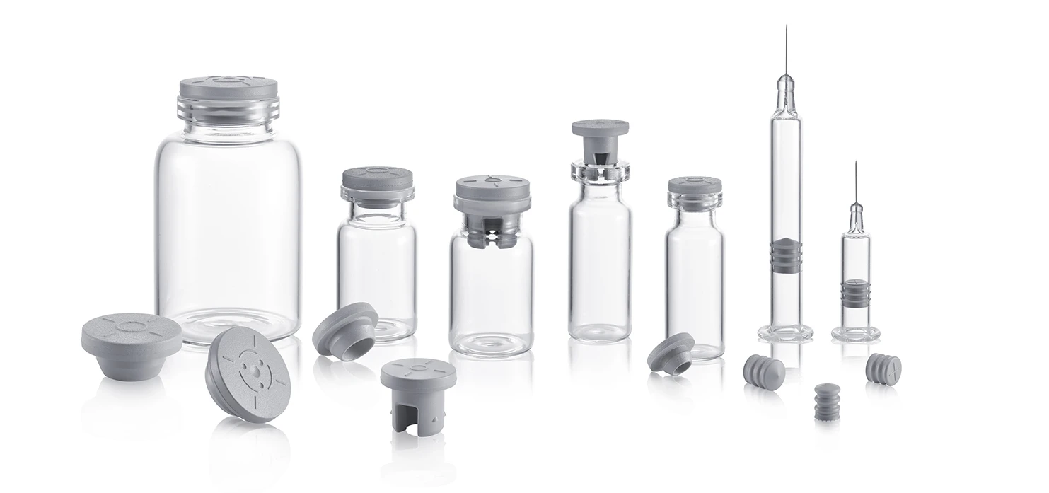 PremiumFill® range of pre-filled-syringe plungers and vial stoppers meeting Annex 1 contamination control requirements.