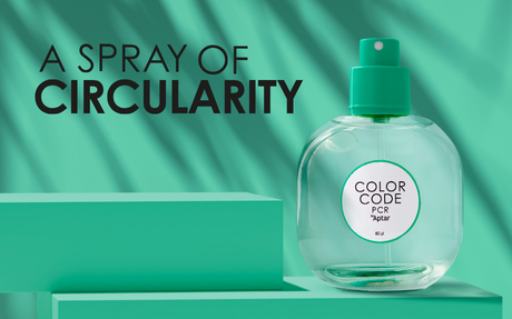 Aptar Beauty Introduces the First Fragrance Pump Available with PCR Content