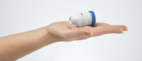 Orbital High Payload Dry Powder Inhaler in Patient Hand