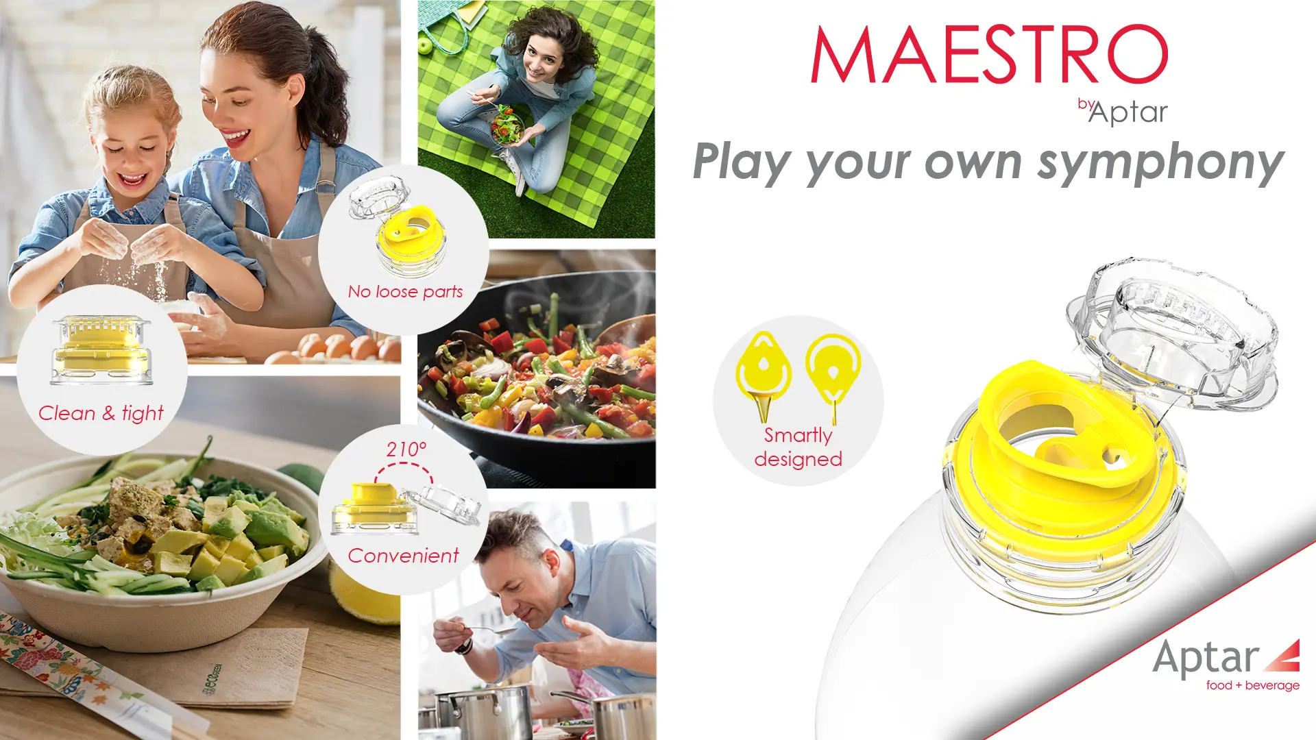 Aptar Launches Maestro, a Breakthrough Closure for the Edible Oil Market