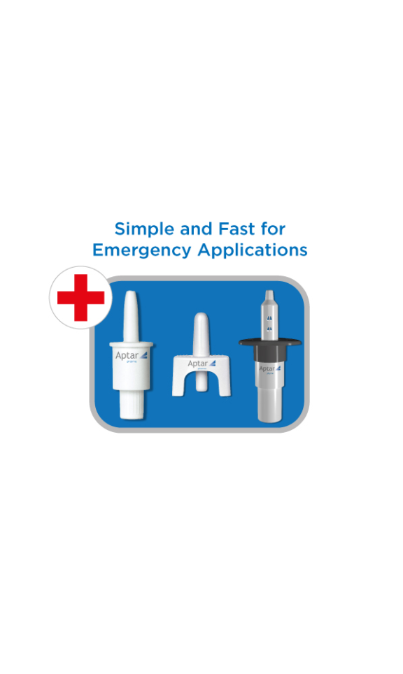 Emergency or crisis nasal spray Unidose and Bidose