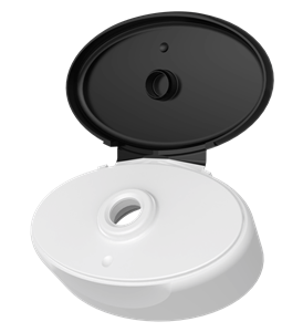 20mm Snap-On Flip Top Cap | PCR Packaging | Aptar Closures