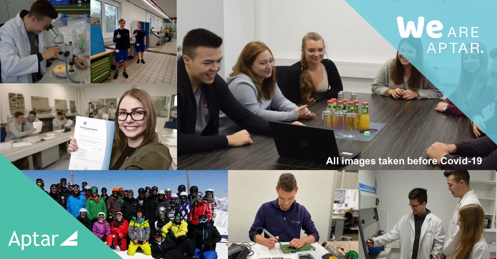 Apprenticeships serve as a great way for Aptar in Germany to attract and retain new talent in today’s competitive job market