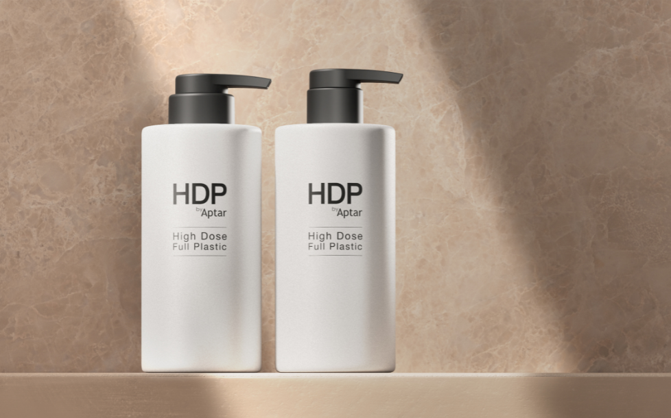 Aptar Beauty Launches HDP, A New High-Dose All Plastic Pump